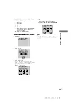 Предварительный просмотр 35 страницы Sony MHC-S90D Operating Instructions Manual