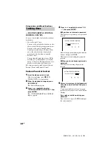 Предварительный просмотр 38 страницы Sony MHC-S90D Operating Instructions Manual