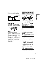 Предварительный просмотр 89 страницы Sony MHC-S90D Operating Instructions Manual