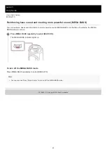 Preview for 53 page of Sony MHC-V13 Help Manual