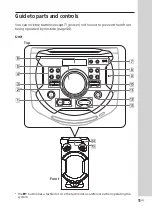 Preview for 11 page of Sony MHC-V21 Operating Instructions Manual