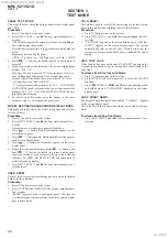 Предварительный просмотр 22 страницы Sony MHC-V21 Service Manual