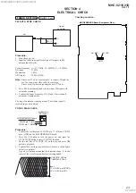 Предварительный просмотр 23 страницы Sony MHC-V21 Service Manual