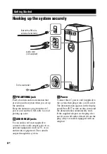 Preview for 8 page of Sony MHC-V3 Operating Instructions Manual