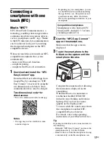 Preview for 17 page of Sony MHC-V3 Operating Instructions Manual