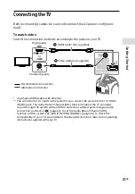 Preview for 21 page of Sony MHC-V41D Operating Instructions Manual