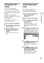 Preview for 23 page of Sony MHC-V41D Operating Instructions Manual