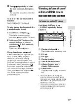 Preview for 31 page of Sony MHC-V41D Operating Instructions Manual