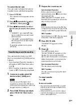 Preview for 37 page of Sony MHC-V41D Operating Instructions Manual