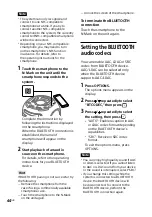 Preview for 44 page of Sony MHC-V41D Operating Instructions Manual