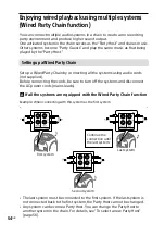 Preview for 54 page of Sony MHC-V41D Operating Instructions Manual