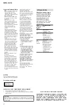 Preview for 2 page of Sony MHC-V41D Service Manual