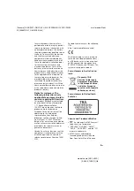 Preview for 3 page of Sony MHC-V44D Operating Instructions Manual