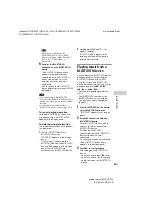 Preview for 33 page of Sony MHC-V44D Operating Instructions Manual