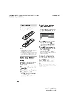 Preview for 16 page of Sony MHC-V4D Operating Instructions Manual