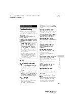 Preview for 43 page of Sony MHC-V4D Operating Instructions Manual