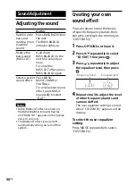 Preview for 30 page of Sony MHC-V5 Operating Instructions Manual