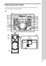 Preview for 11 page of Sony MHC-V50 Operating Instructions Manual