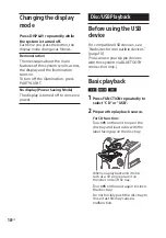 Preview for 18 page of Sony MHC-V50 Operating Instructions Manual