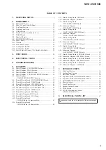 Предварительный просмотр 3 страницы Sony MHC-V50 Service Manual