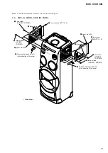 Предварительный просмотр 11 страницы Sony MHC-V50 Service Manual