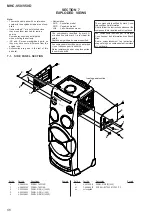 Предварительный просмотр 56 страницы Sony MHC-V50 Service Manual