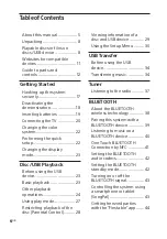 Preview for 6 page of Sony MHC-V50D Operating Instructions Manual