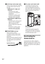 Preview for 18 page of Sony MHC-V50D Operating Instructions Manual