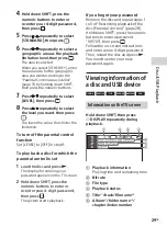 Preview for 29 page of Sony MHC-V50D Operating Instructions Manual