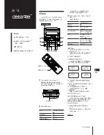 Предварительный просмотр 134 страницы Sony MHC-V700 Operating Instructions Manual