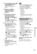 Preview for 43 page of Sony MHC-V71 Operating Instructions Manual