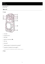 Preview for 8 page of Sony MHC-V73D Help Manual