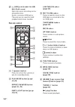 Предварительный просмотр 14 страницы Sony MHC-V77W Operating Instructions Manual