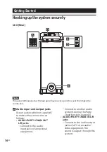 Preview for 16 page of Sony MHC-V77W Operating Instructions Manual