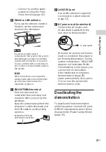 Preview for 17 page of Sony MHC-V77W Operating Instructions Manual