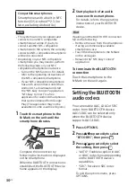 Preview for 30 page of Sony MHC-V77W Operating Instructions Manual