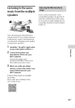 Preview for 33 page of Sony MHC-V77W Operating Instructions Manual