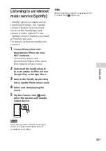 Preview for 35 page of Sony MHC-V77W Operating Instructions Manual