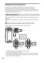 Preview for 42 page of Sony MHC-V77W Operating Instructions Manual