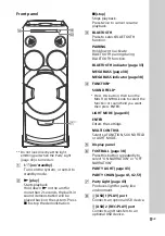 Preview for 11 page of Sony MHC-V7D Operating Instructions Manual