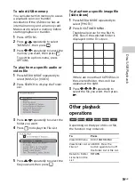 Preview for 19 page of Sony MHC-V7D Operating Instructions Manual