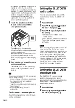 Preview for 36 page of Sony MHC-V7D Operating Instructions Manual