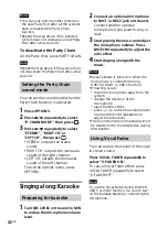 Preview for 42 page of Sony MHC-V7D Operating Instructions Manual