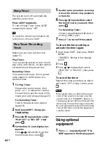 Preview for 44 page of Sony MHC-V7D Operating Instructions Manual