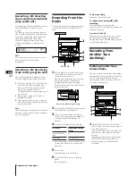 Предварительный просмотр 22 страницы Sony MHC-V800 Operating Instructions Manual