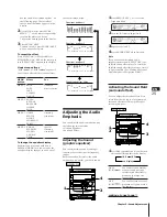 Предварительный просмотр 25 страницы Sony MHC-V800 Operating Instructions Manual