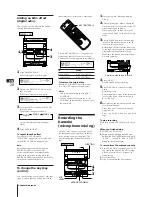 Preview for 28 page of Sony MHC-V800 Operating Instructions Manual