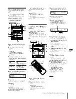 Preview for 131 page of Sony MHC-V800 Operating Instructions Manual