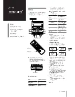 Предварительный просмотр 135 страницы Sony MHC-V800 Operating Instructions Manual