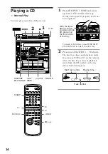 Предварительный просмотр 14 страницы Sony MHC-V808 Operating Instructions Manual